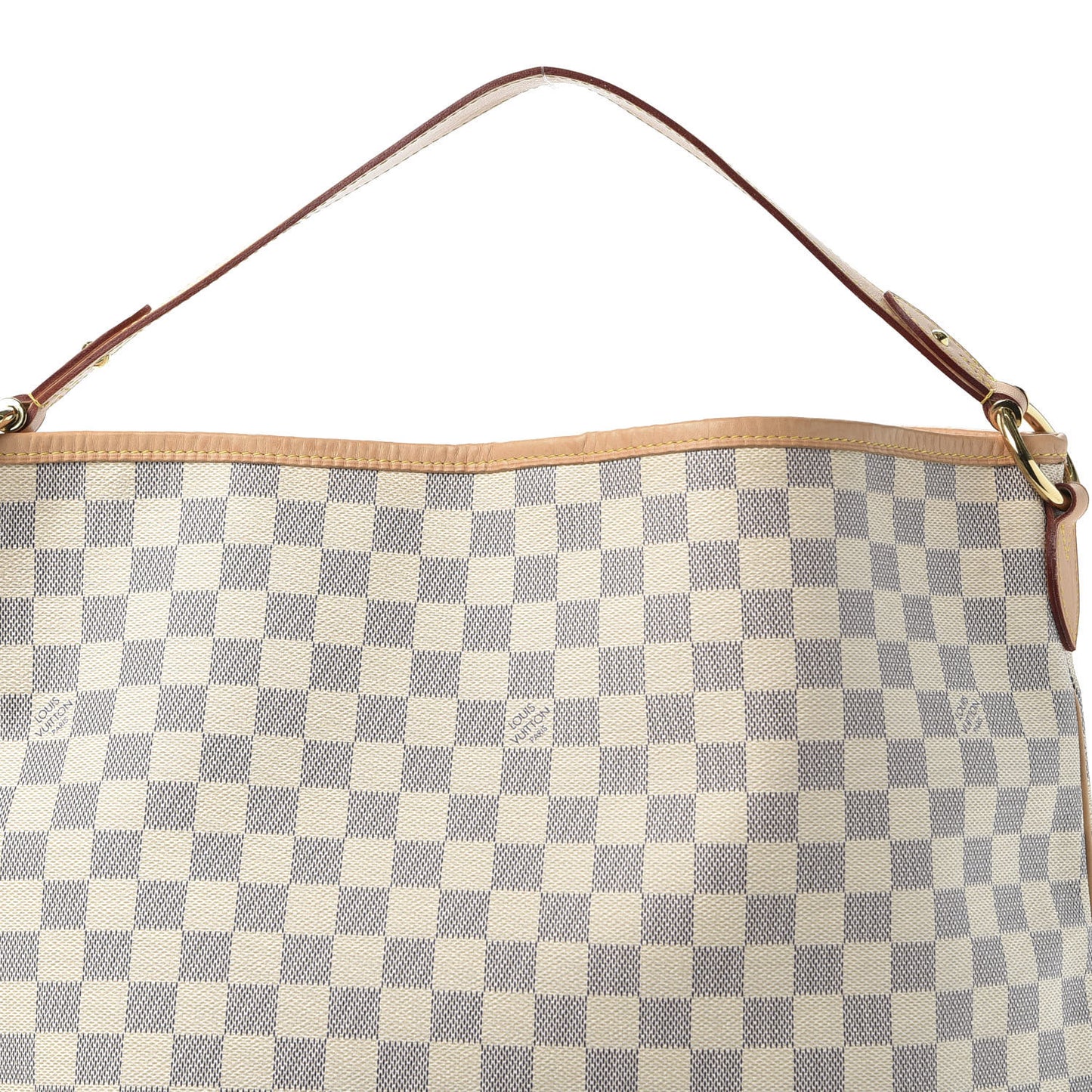 Damier Azur Delightful MM Rose Ballerine