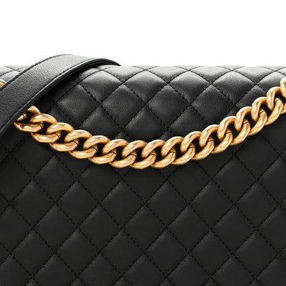 Chanel Calfskin Quilted New Medium Boy Flap Black 8 of 14