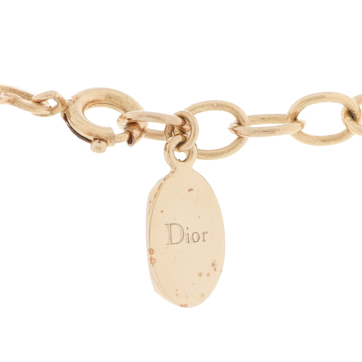 Christian Dior Pearl Mise En Dior Necklace Gold 5 of 6