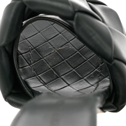 Bottega Veneta Nappa Maxi Intrecciato Lido Mule Sandals 38 Black 10 of 11