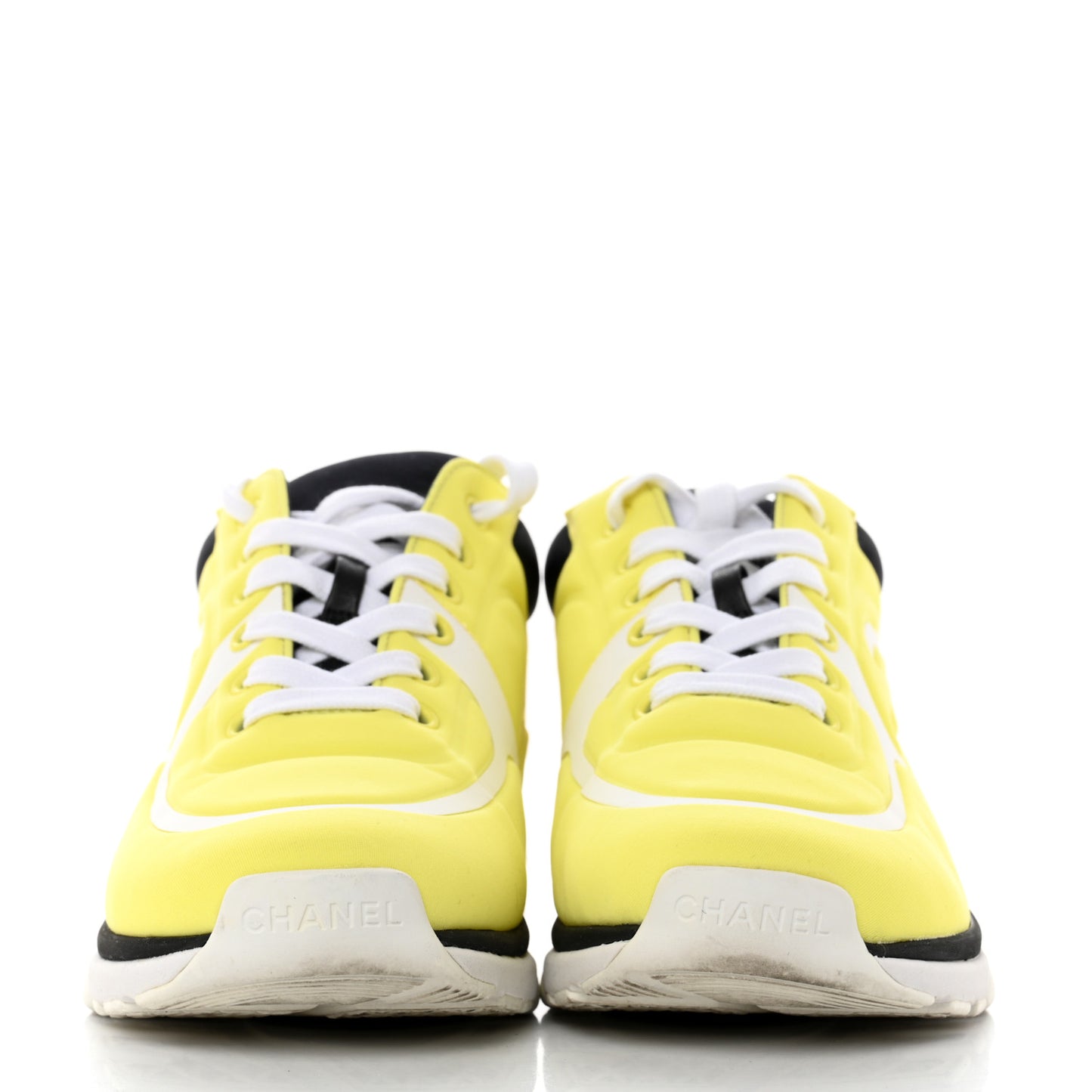 Lycra Fabric CC Sneakers 36 Yellow