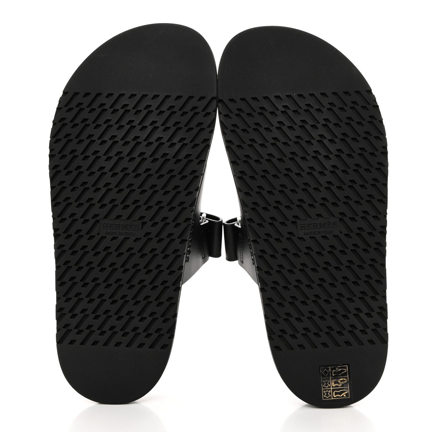 Calfskin Womens Chypre Sandals 37.5 Black