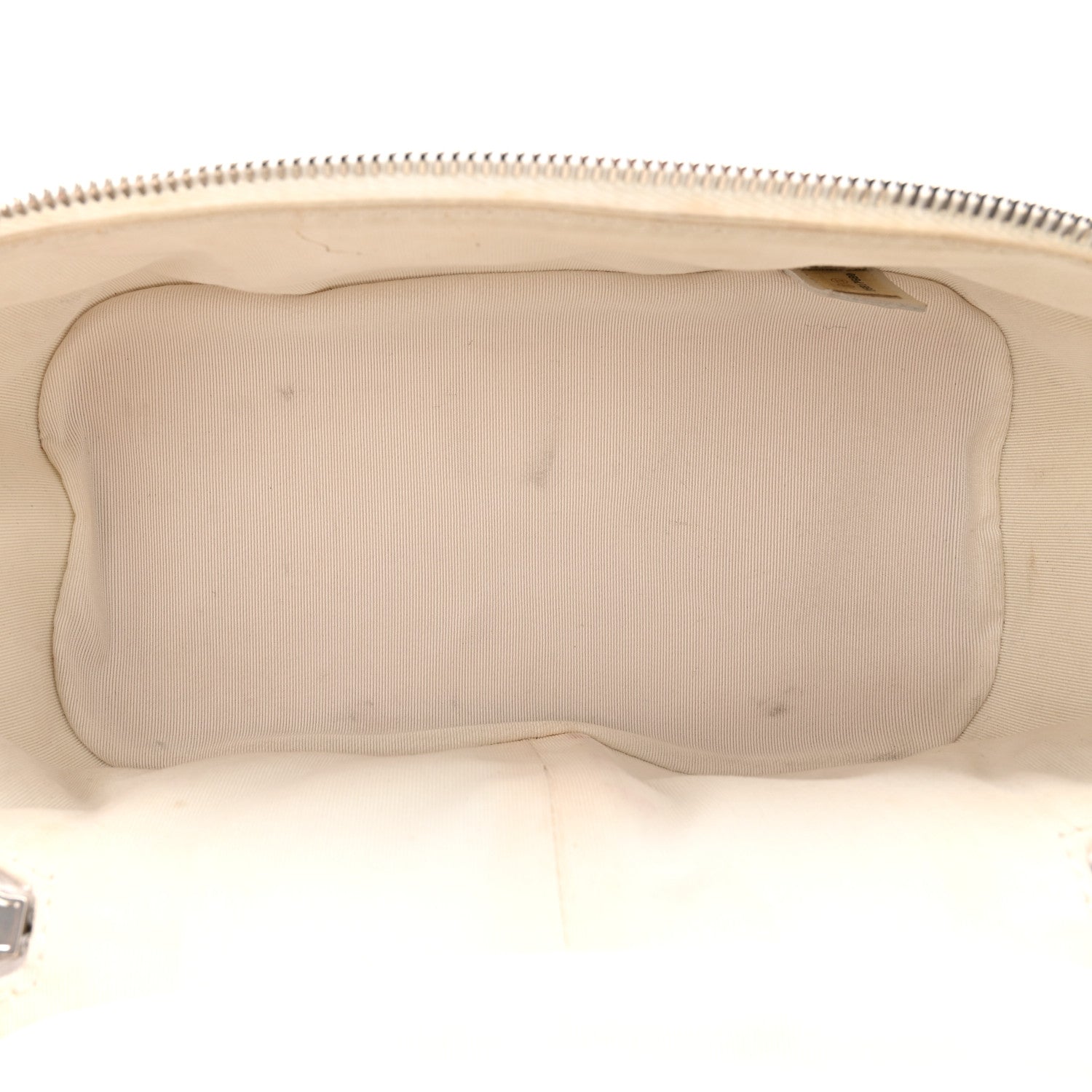 Chanel Crumpled Calfskin PVC Quilted Flap White 5 of 13