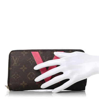 Louis Vuitton Monogram V Zippy Wallet Grenade 2 of 7