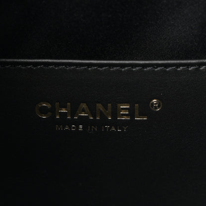 Chanel Caviar Quilted Mini Chanel 25 Handbag Black 6 of 11
