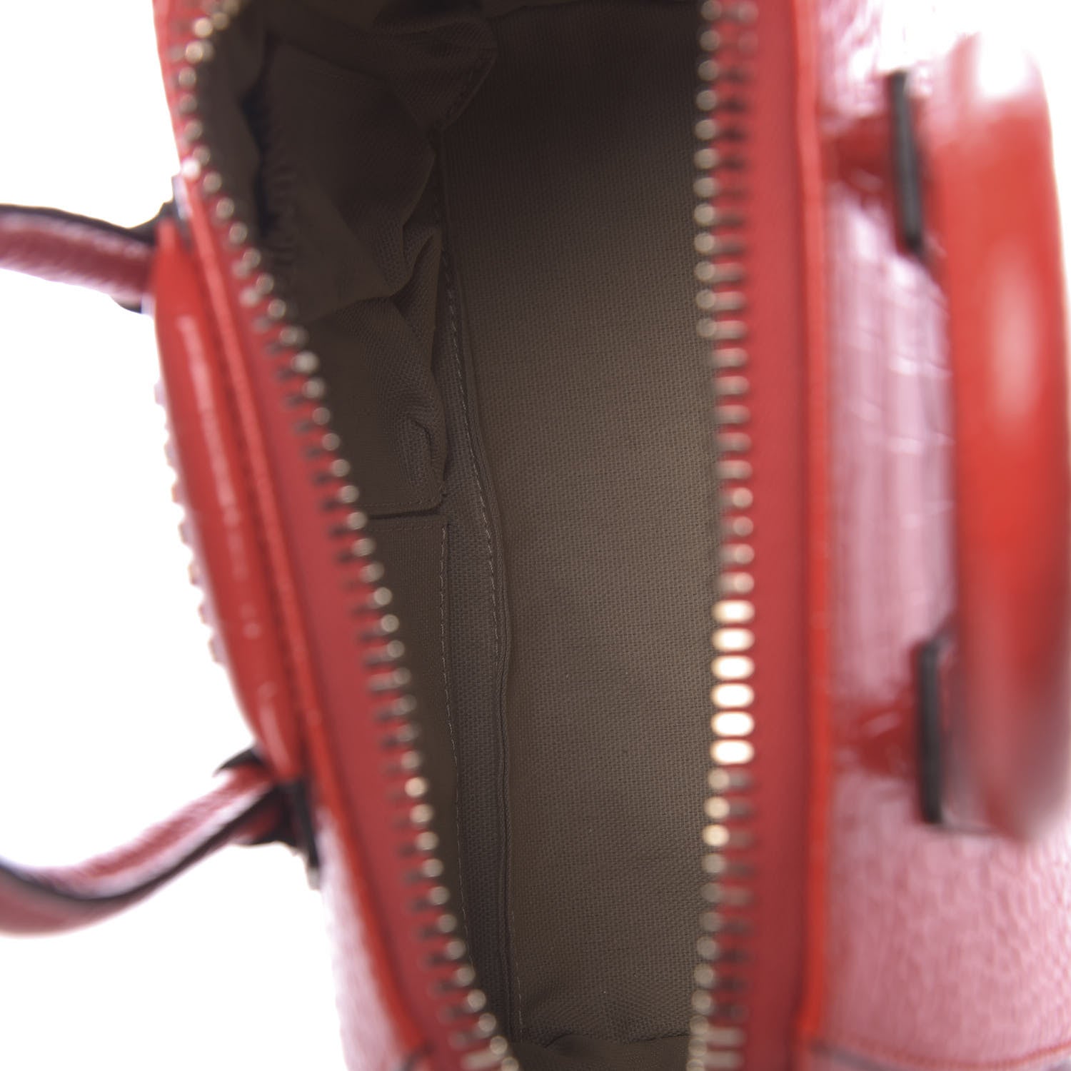 Givenchy Calfskin Crocodile Embossed Mini Antigona Red 6 of 11