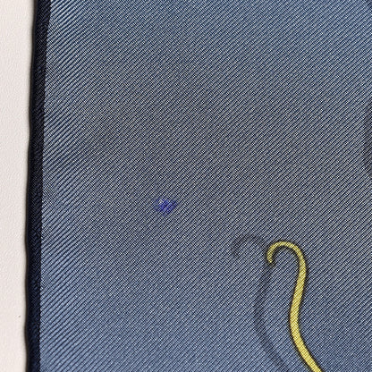 Gucci Silk Twill Flowerwebby Square Scarf Sky Blue 6 of 6