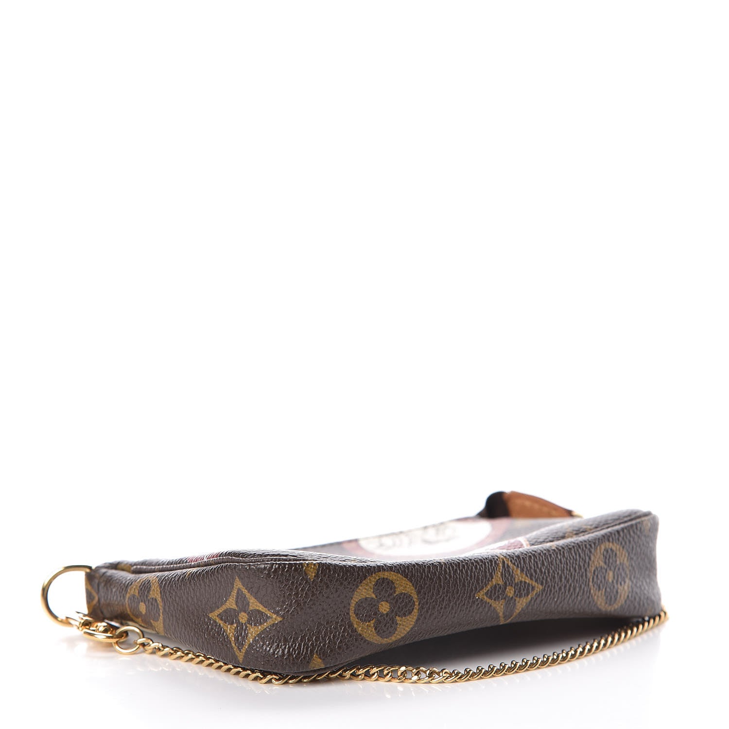 Louis Vuitton Monogram Stamp Mini Pochette Accessories 4 of 9