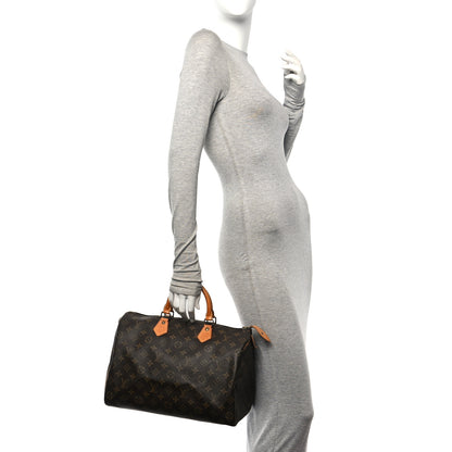Louis Vuitton Monogram Speedy 35 2 of 10