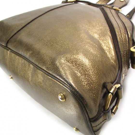 Leather Medium Muse Bronze