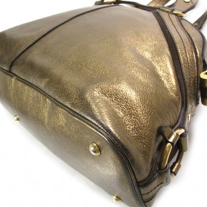 Saint Laurent Leather Medium Muse Bronze 5 of 13
