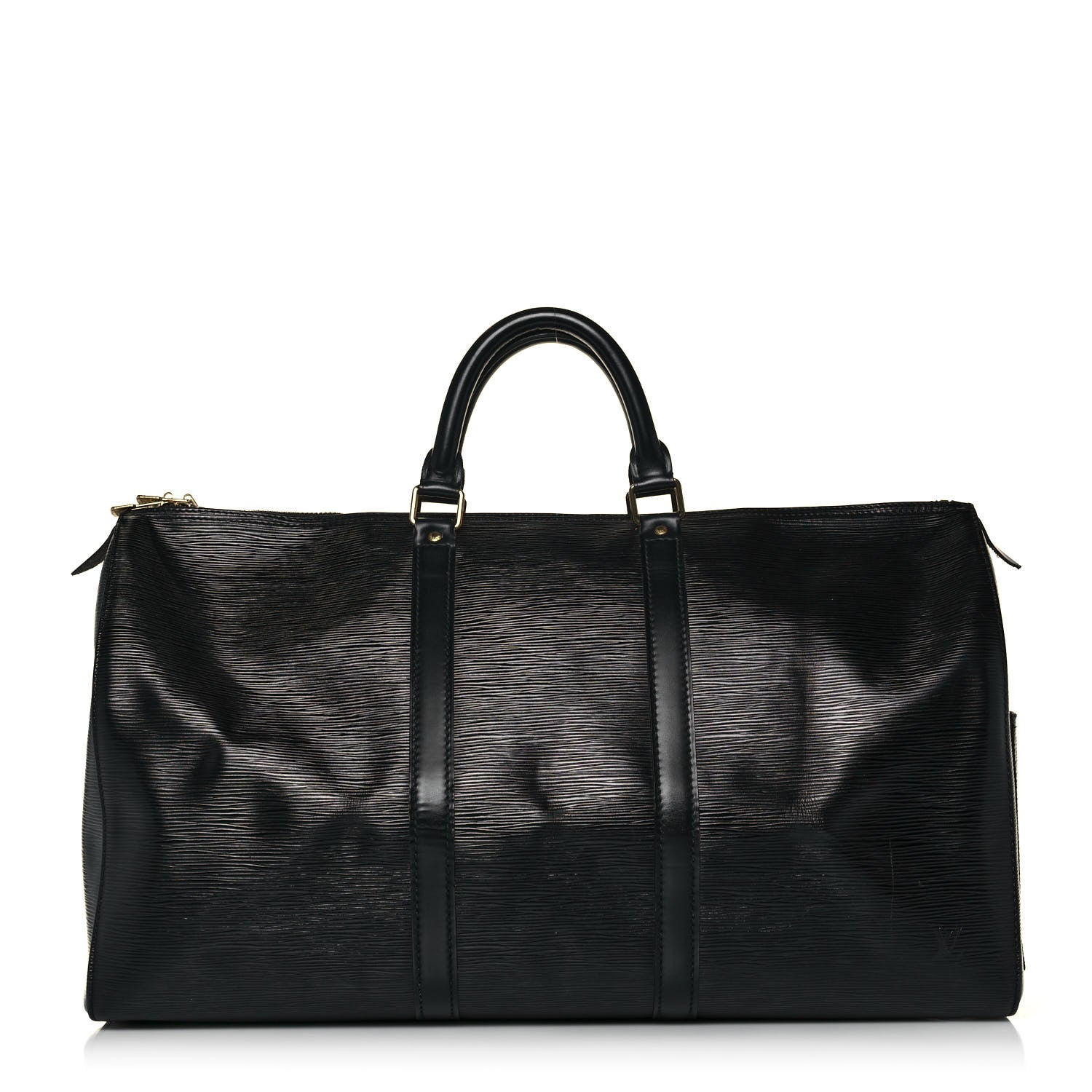 Louis Vuitton Epi Keepall 55 Black 1 of 17