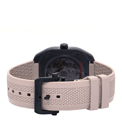 Hermes Titanium Rubber 39mm H08 Special Edition Automatic Watch Taupe 3 of 5