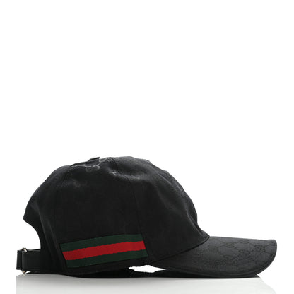 Gucci Monogram Web Baseball Hat M Black 5 of 10