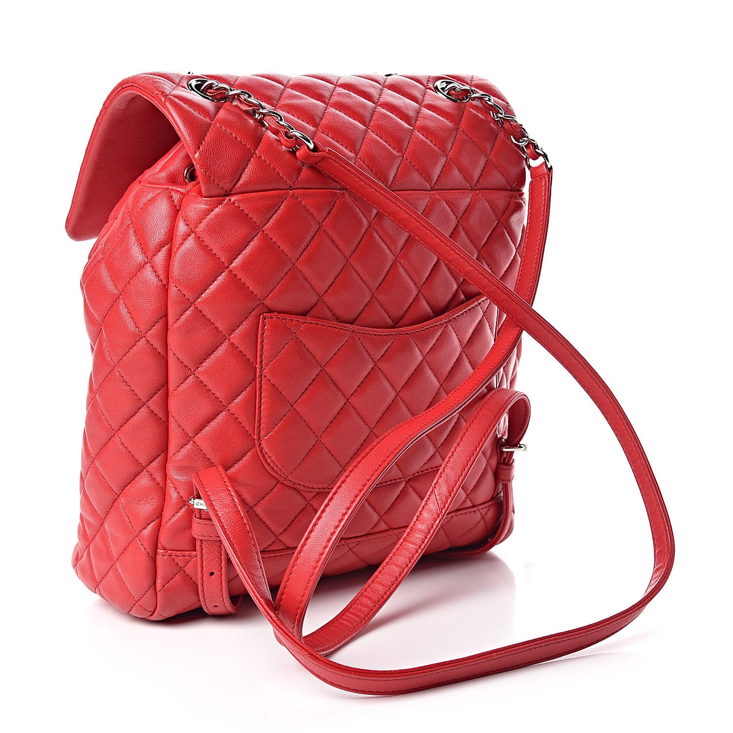 Chanel Lambskin Quilted Large Urban Spirit Backpack Red 3 of 10