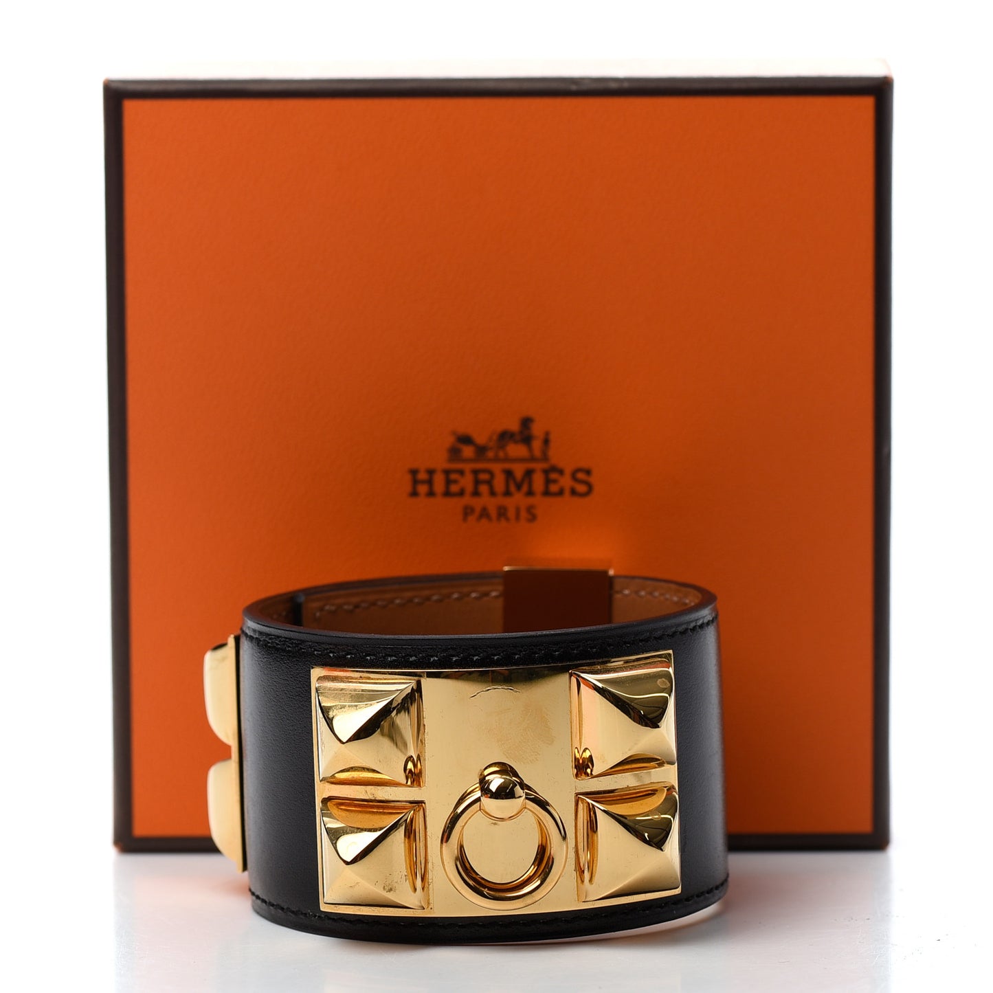 Box Collier De Chien CDC Bracelet S Black