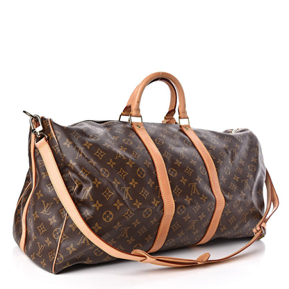 Louis Vuitton Monogram Keepall Bandouliere 55 3 of 20