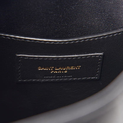 Saint Laurent Smooth Calfskin Medium Talitha Bucket Bag Black 6 of 12