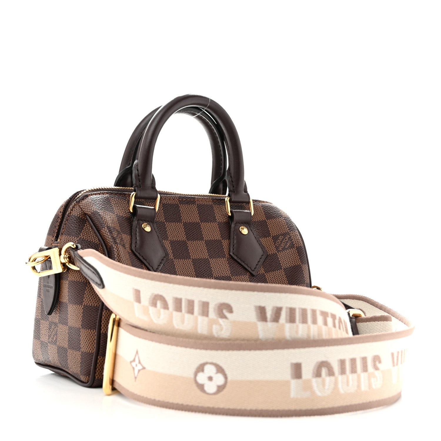 Louis Vuitton Damier Ebene Speedy Bandouliere 20 3 of 11