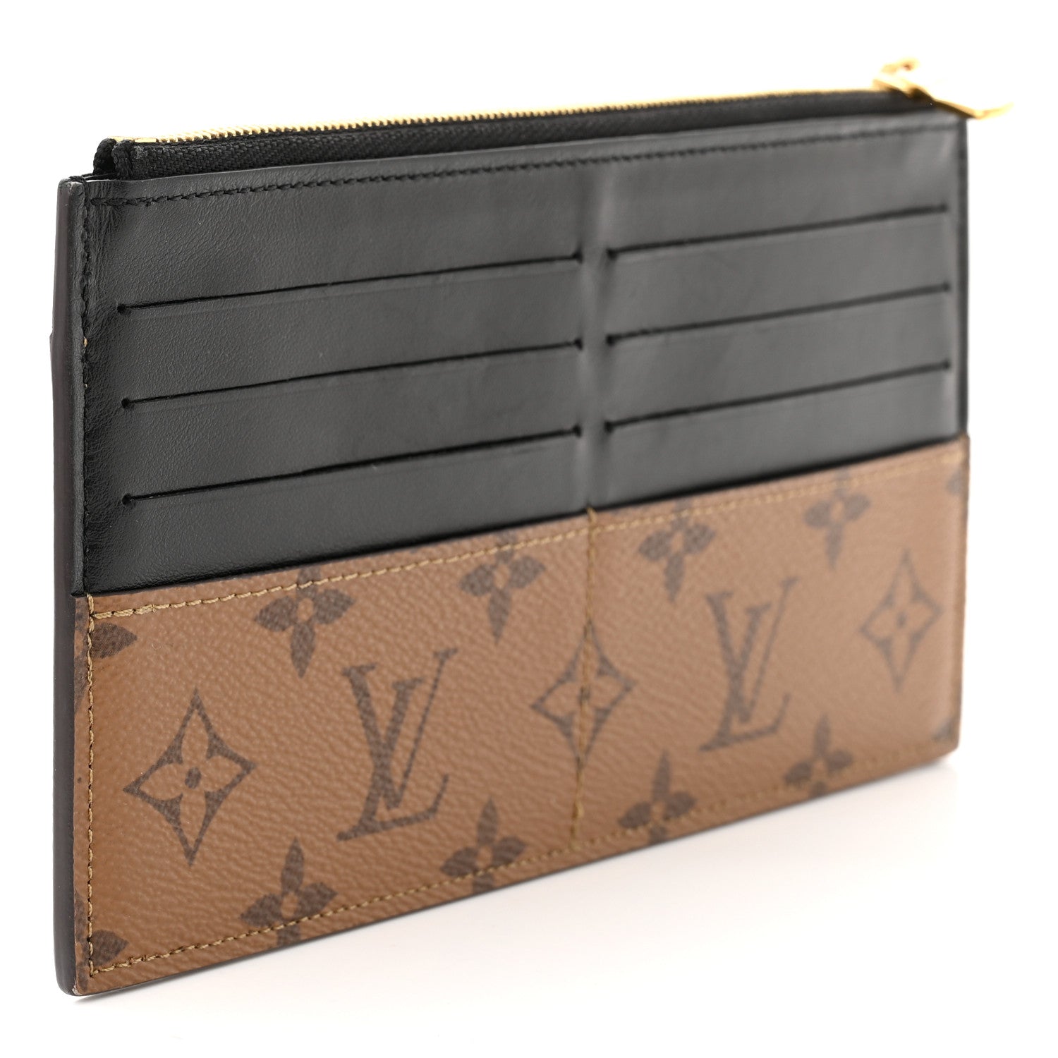 Louis Vuitton Reverse Monogram Slim Purse 3 of 6