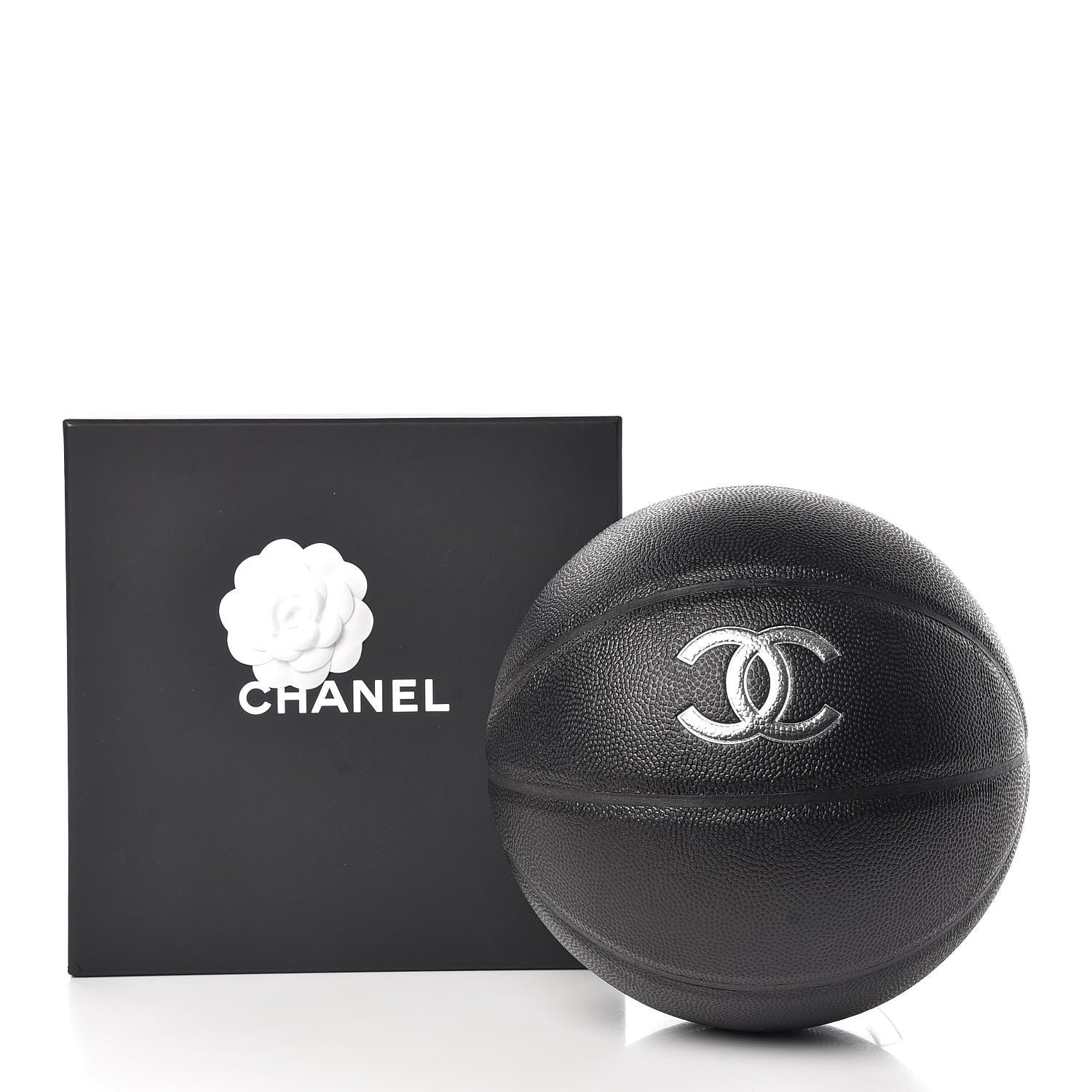 Chanel Lambskin Chain Net and Basketball Black 9 of 12