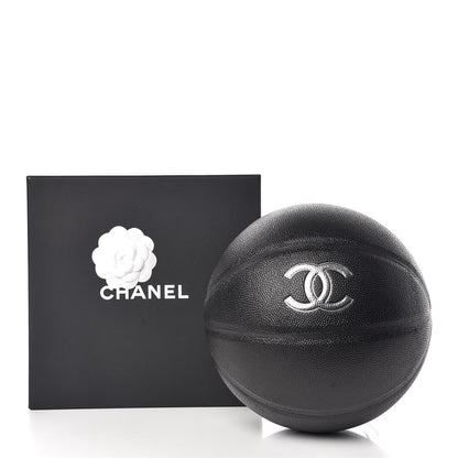 Chanel Lambskin Chain Net and Basketball Black 9 of 12
