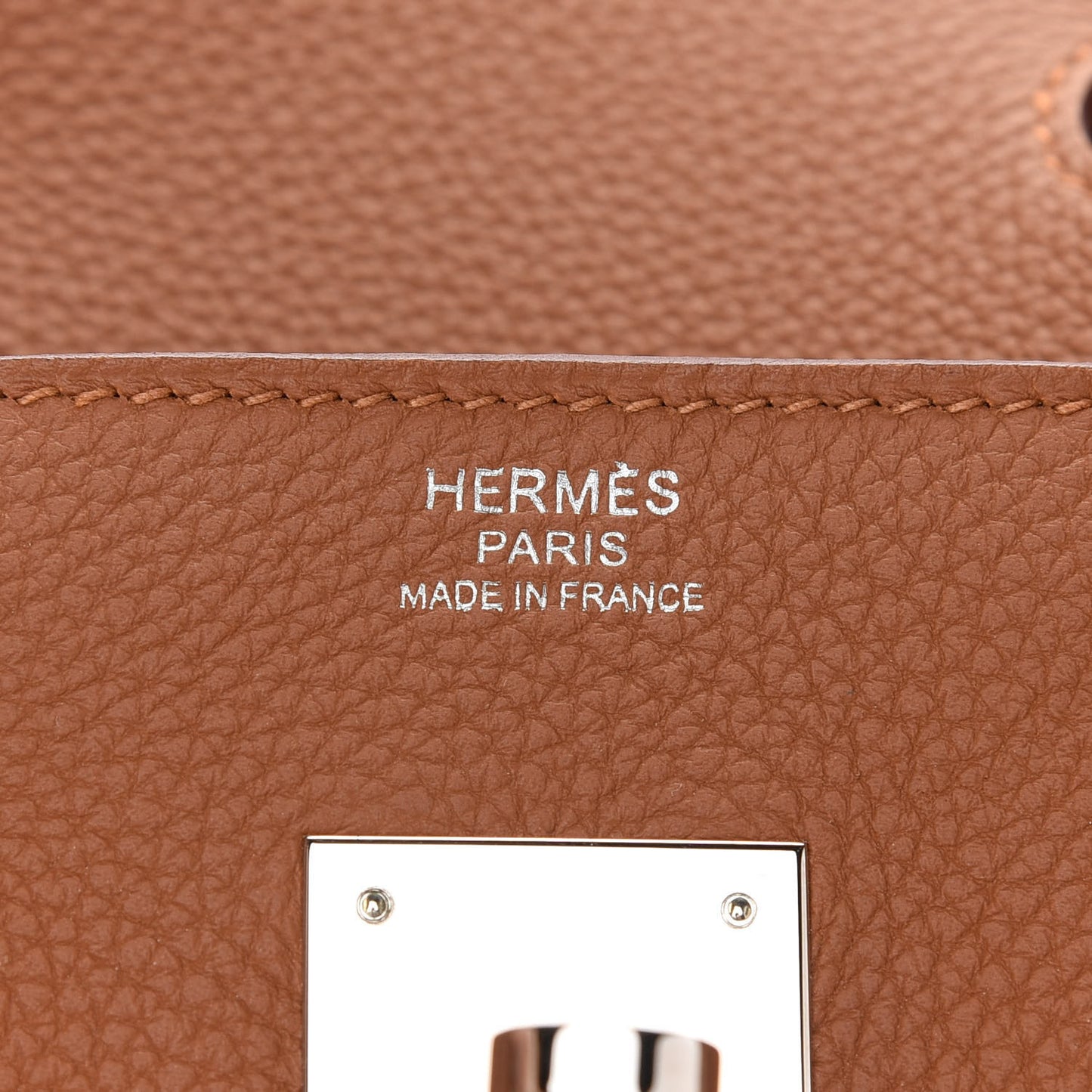 Togo Swift Officier Birkin 30 Gold Ambre