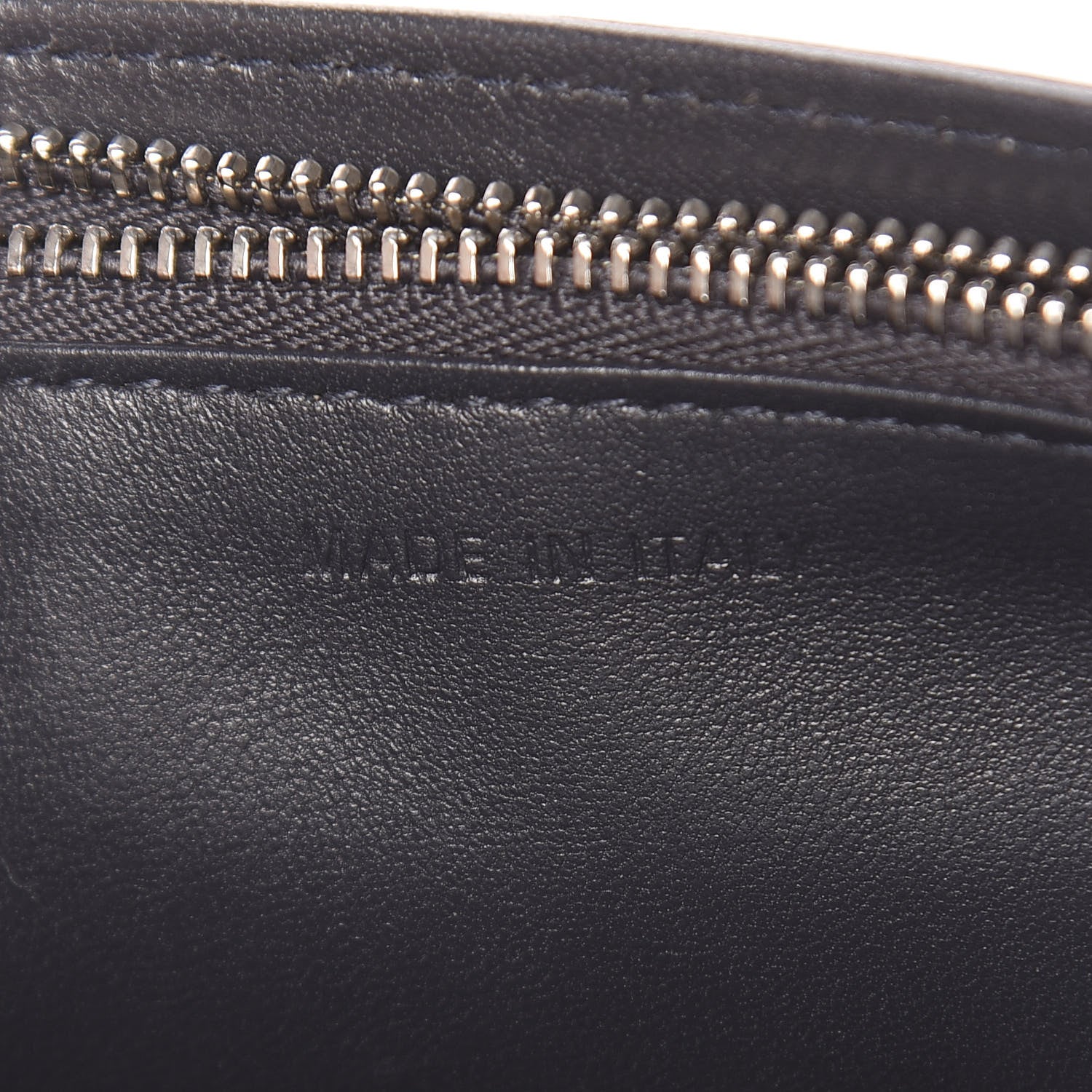 Christian Dior Metallic Patent Micro-Cannage Diorama Wallet on Chain Pouch Silver 7 of 10