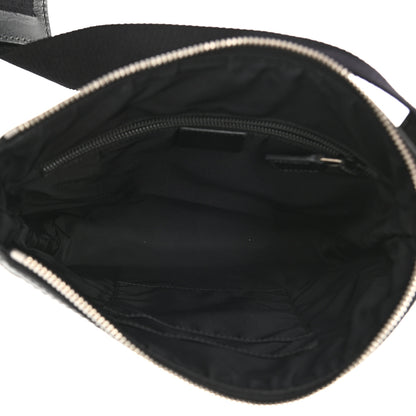 Gucci GG Supreme Monogram Web Messenger Bag Black 5 of 11