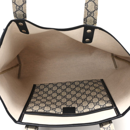 Gucci GG Plus Monogram Medium Signature Web Loop Tote Navy 5 of 10