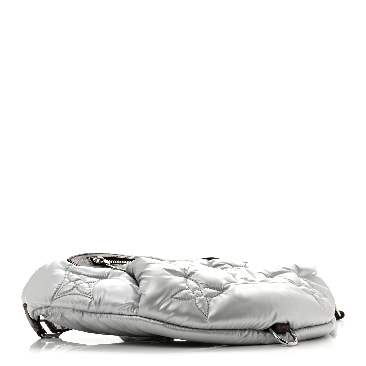 Econyl Monogram Pillow Bumbag Silver