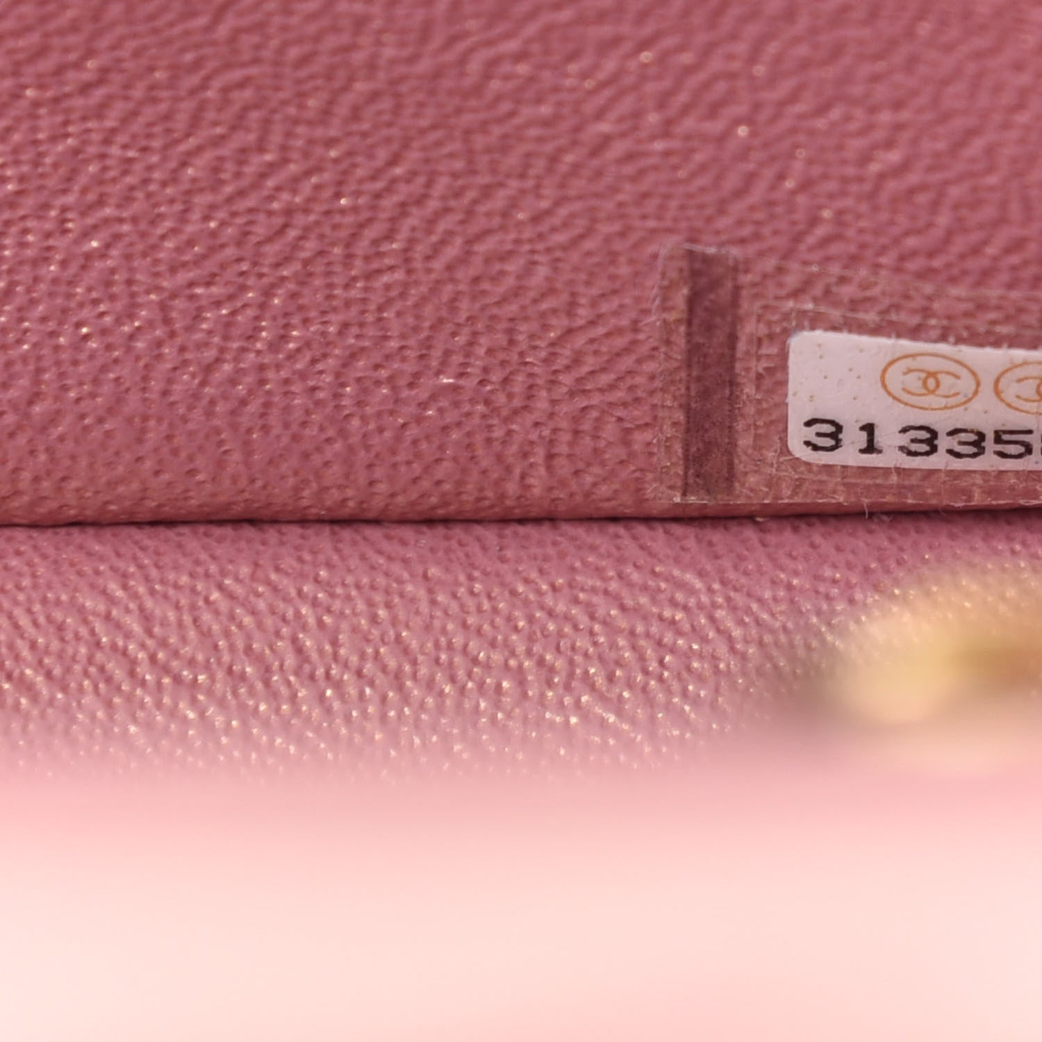 Chanel Iridescent Lambskin Quilted Mini Top Handle Rectangular Flap Pink 9 of 11