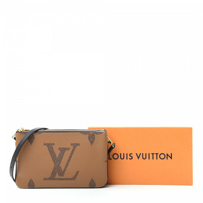 Louis Vuitton Reverse Monogram Giant Double Zip Pochette 10 of 10