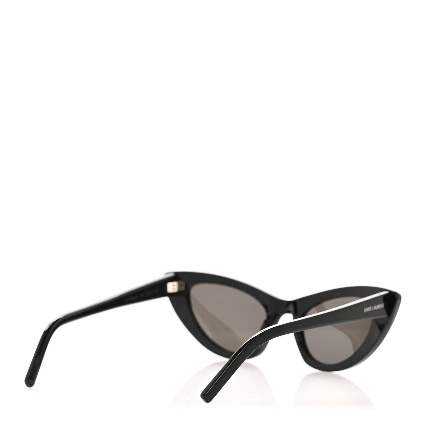 Acetate Lily Tiger Cat Eye Sunglasses SL213 Black