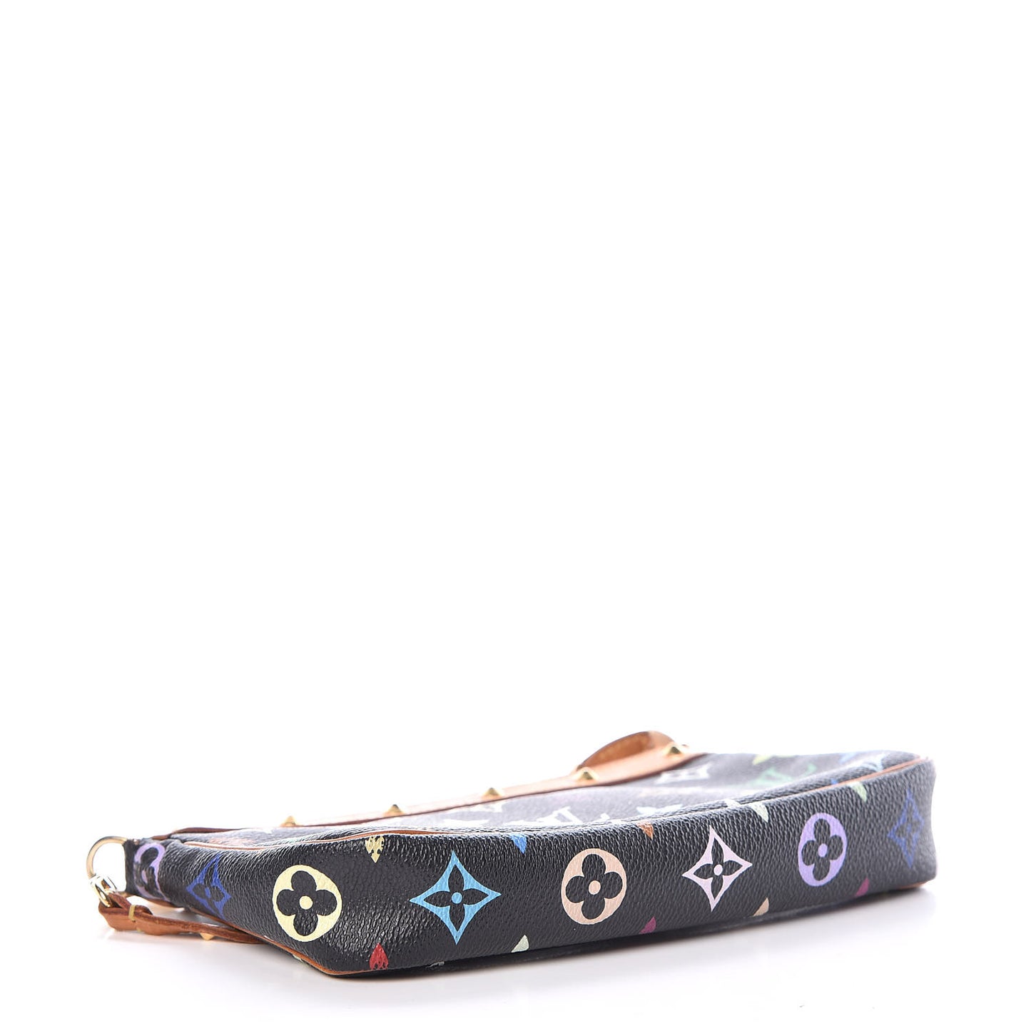 Monogram Multicolor Pochette Accessories Black