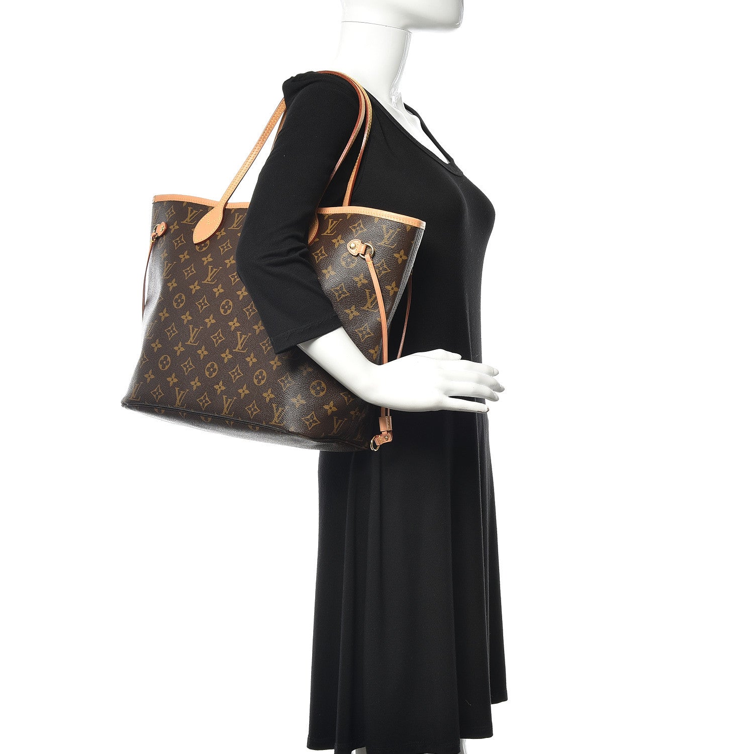 Louis Vuitton Monogram Neo Neverfull MM Pivoine 2 of 14