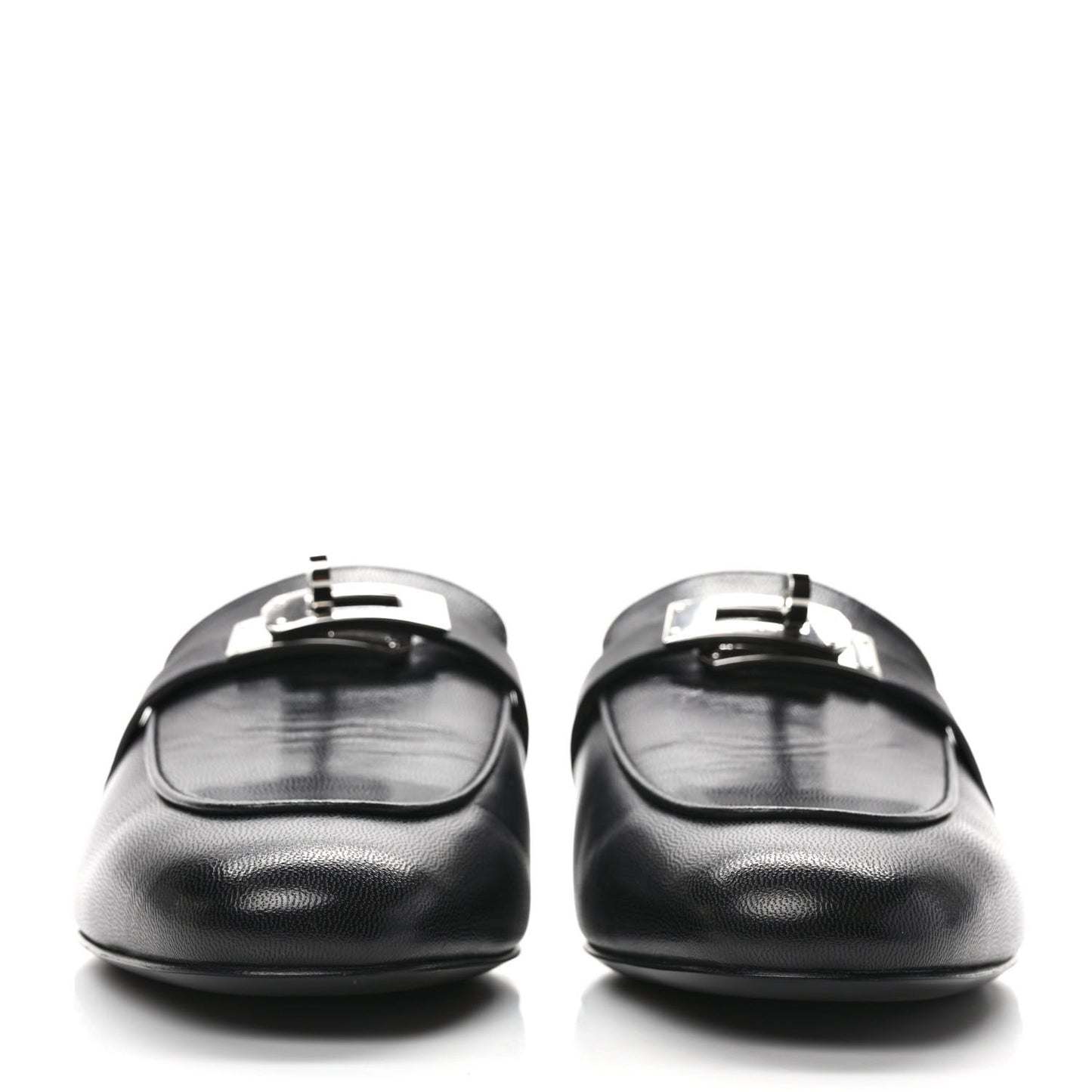 Goatskin Oz Mules 37.5 Black