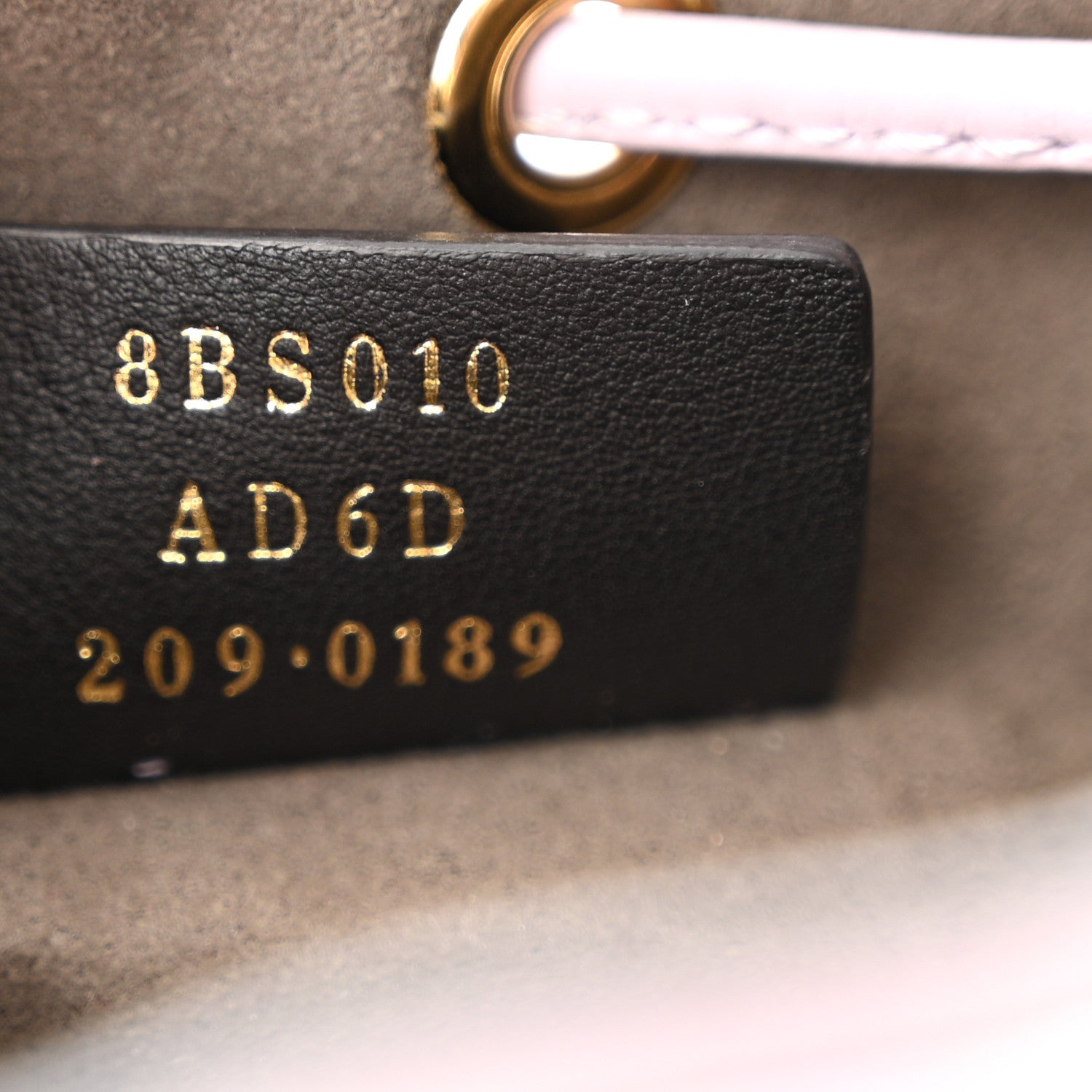 Fendi Vitello Termosport F is Fendi FF 1974 Embossed Mini Mon Tresor Bucket Bag Anemone 7 of 11