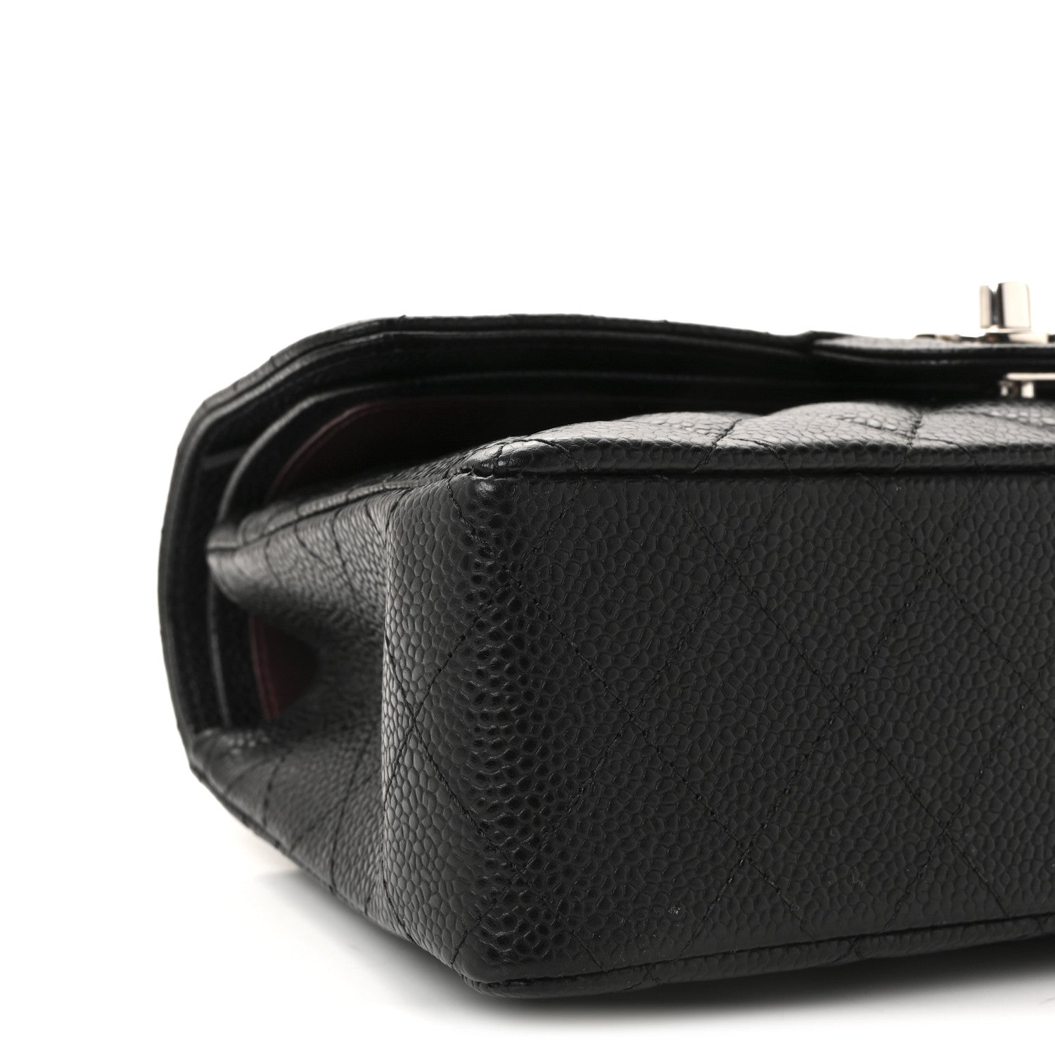 Chanel Caviar Quilted Small Double Flap Black 8 of 9