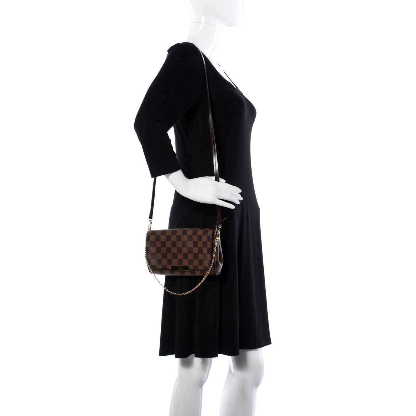 Damier Ebene Favorite PM