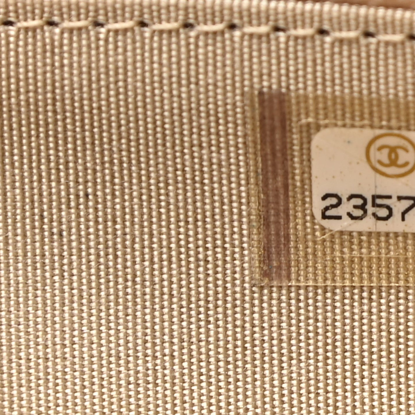 Metallic Caviar Quilted Small Boy Zip Around Wallet Light Gold