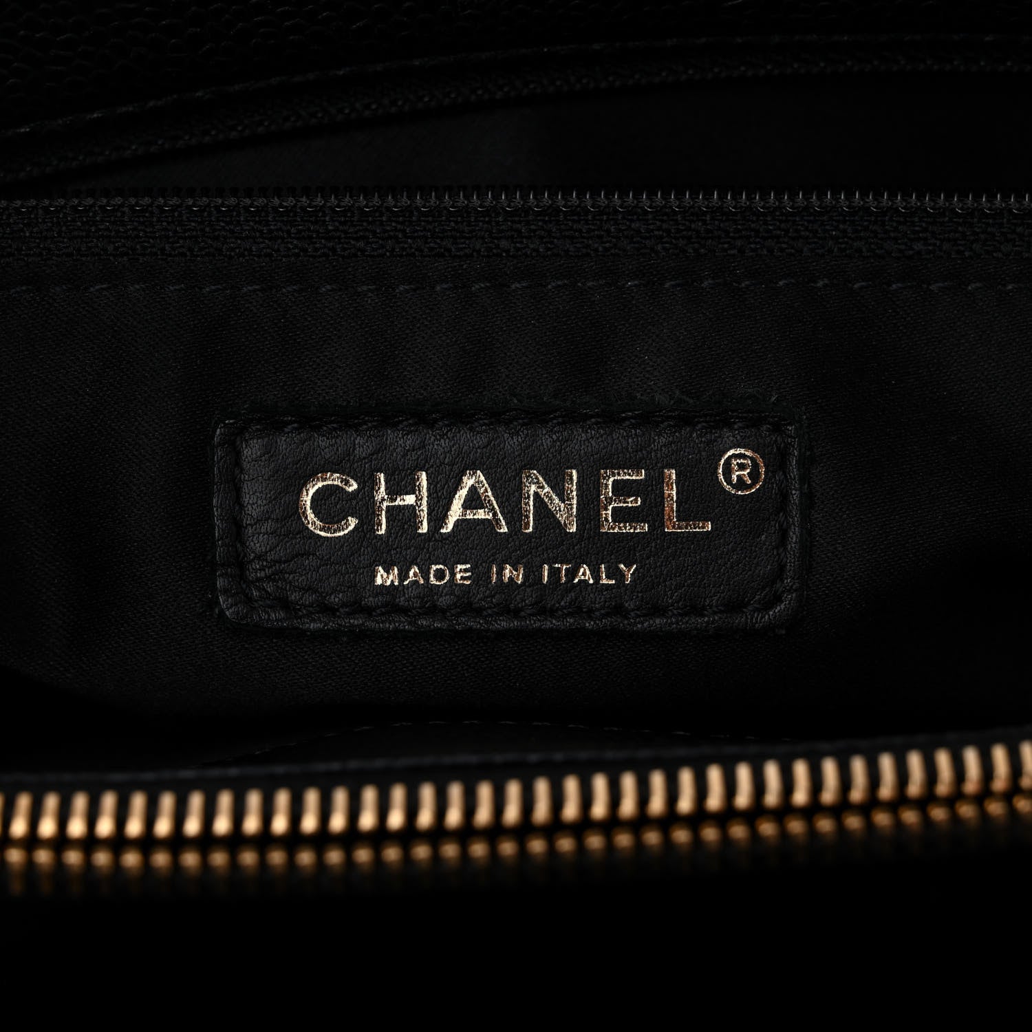 Chanel Caviar Quilted Grand Shopping Tote GST Black 7 of 12