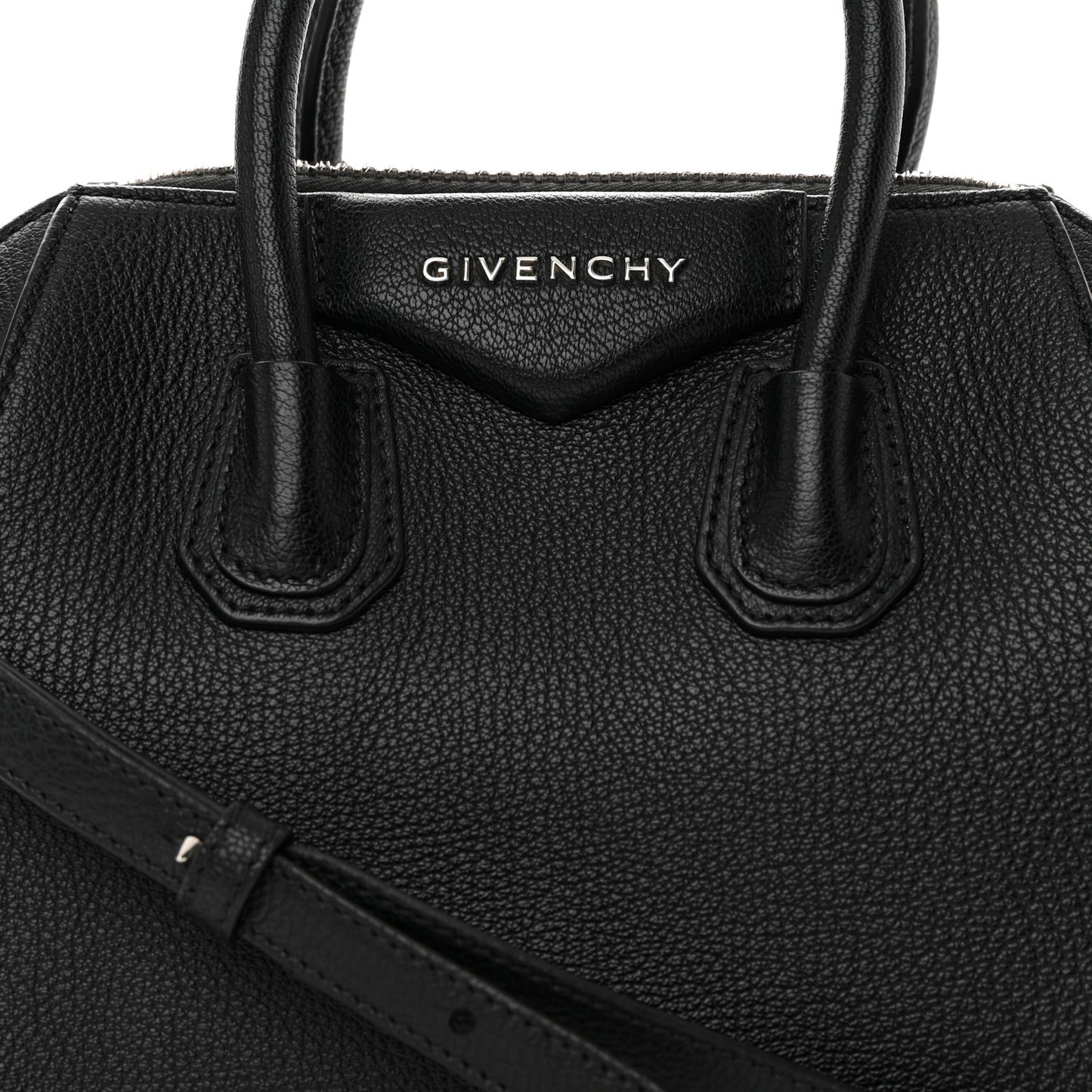 Sugar Goatskin Mini Antigona Black