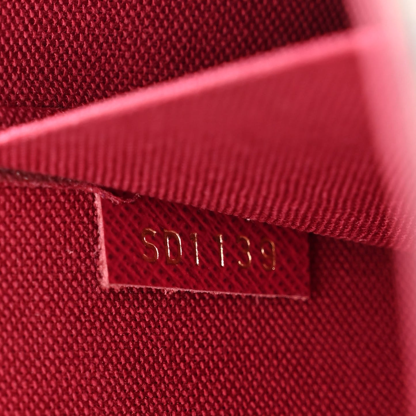 Monogram Pochette Felicie Chain Wallet Fuchsia