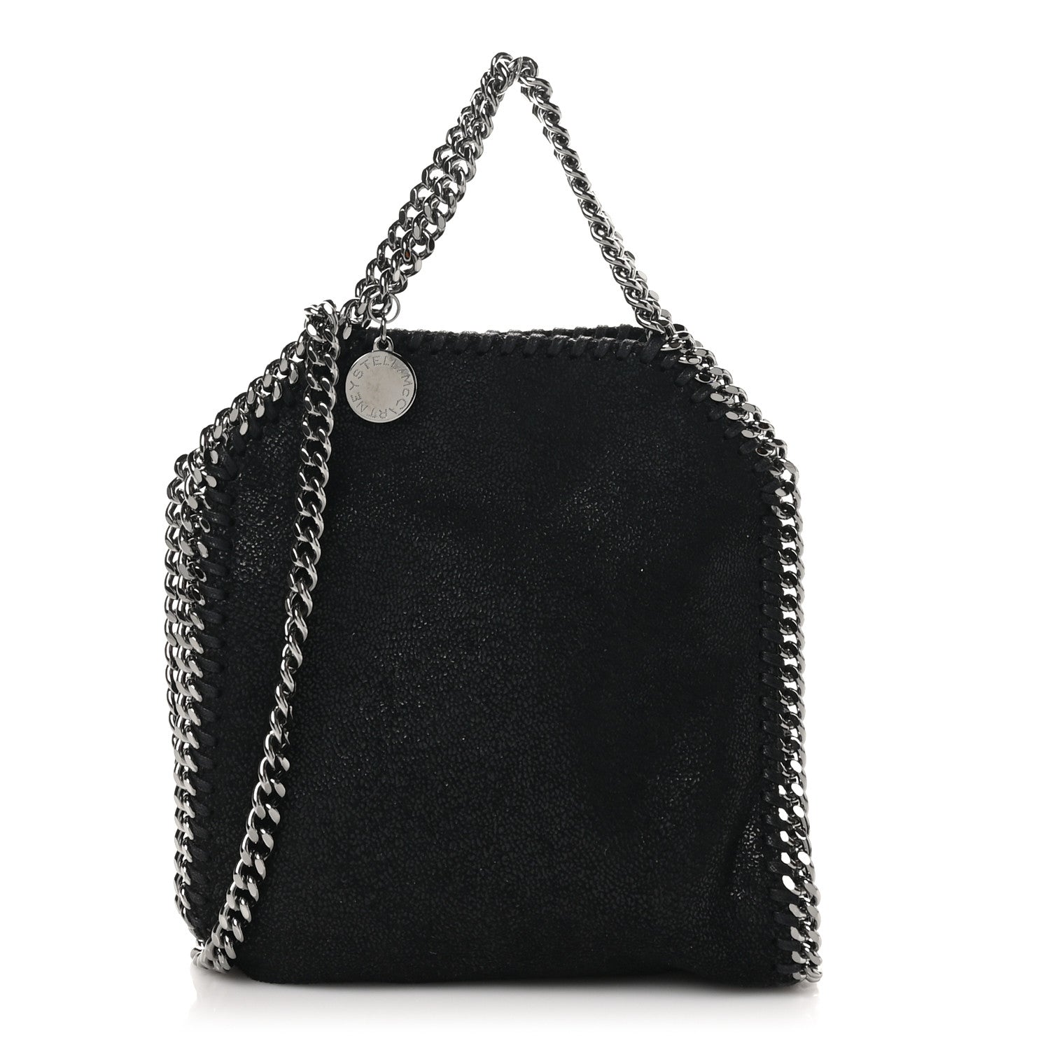 Stella McCartney Shaggy Deer Tiny Falabella Tote Black 1 of 9