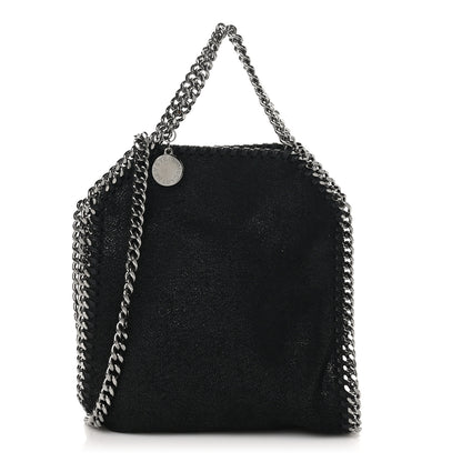 Stella McCartney Shaggy Deer Tiny Falabella Tote Black 1 of 9