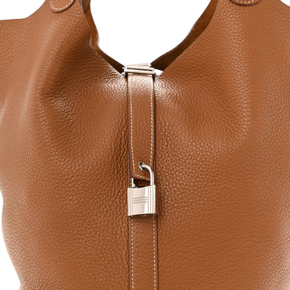 Hermes Taurillon Clemence Picotin Lock TGM Gold 8 of 12