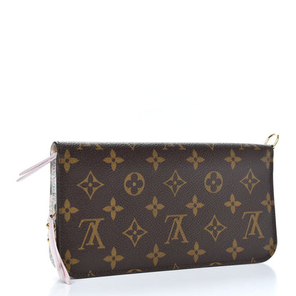 Louis Vuitton Monogram Fleuri Insolite Wallet Rose 3 of 6