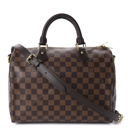 Louis Vuitton Damier Ebene Speedy Bandouliere 30 1 of 11