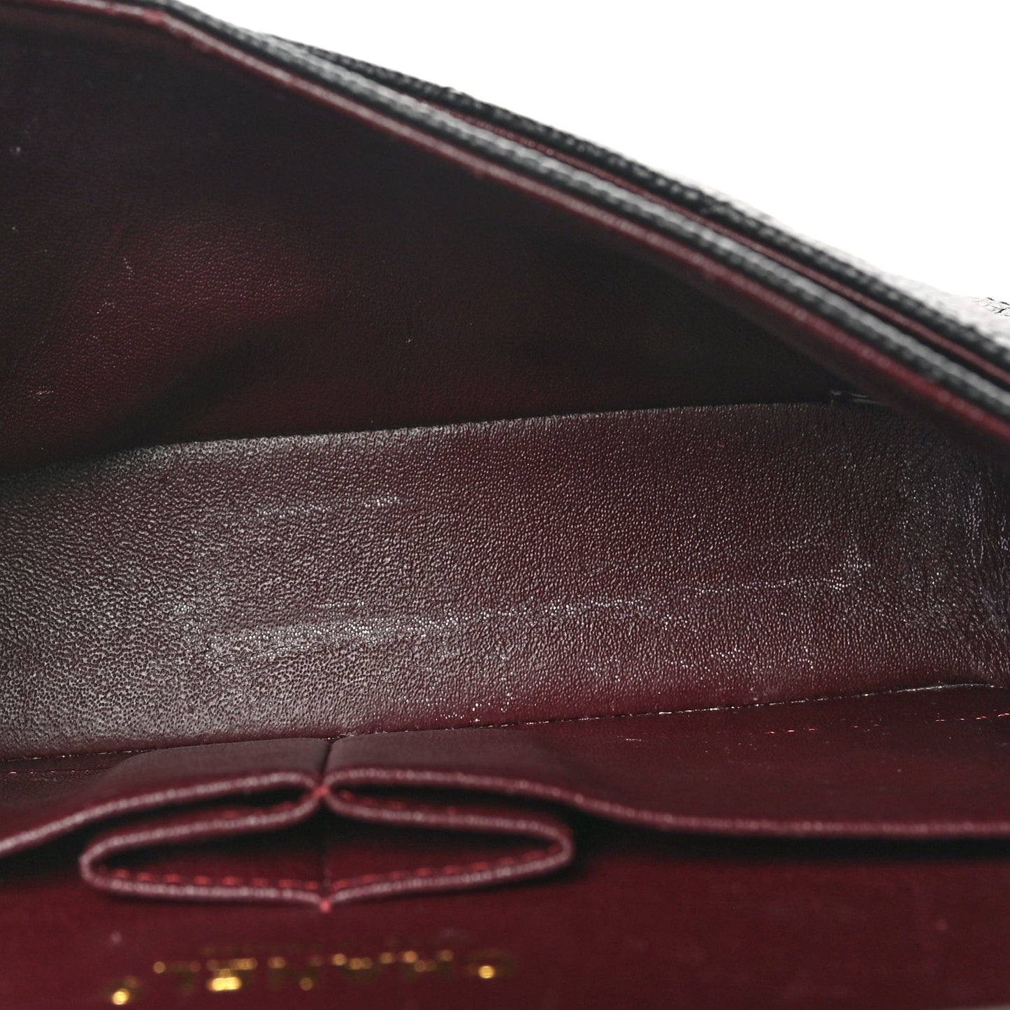 Caviar Quilted Small Double Flap Black